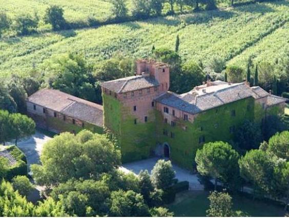 Castello Di San Fabiano Guest House Monteroni dʼArbia Εξωτερικό φωτογραφία